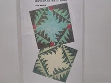 Martineau Designs Quilt Pattern - Winter Reflections (16" Block) #MD21