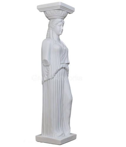 Karyatide Erechtheion Akropolis weibliche Säule Säule griechische Skulptur - Picture 7 of 8