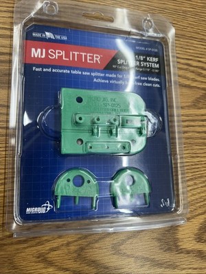 Microjig Splitter 1/8In Green Model#SP-0125