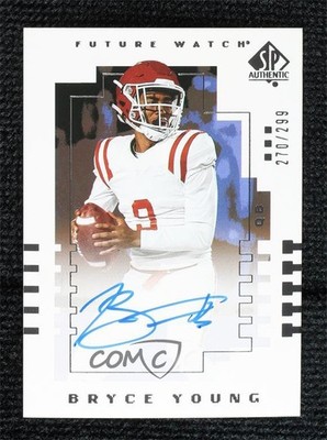 2022 Goodwin Champions SP Authentic 2000 Future Watch /299 Bryce Young Auto 15gp