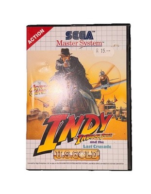 Sega Master System Spiel Indiana Jones and the Last Crusade ZUSTAND GUT geprüft