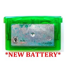 Pokemon Emerald Version New Battery Game Boy Advance Gameboy AUTHENTIC