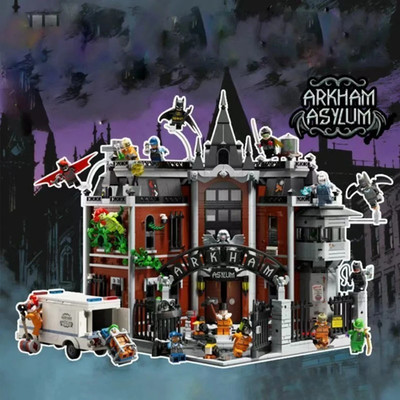 Batman Arkham Asylum DC Super Heroes Bausatz Building Set +2953pcs kompatibel