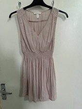 Maternity Mama H&M Baby Pink Sleeveless Maternity Dress Size XS Lightweight