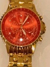 Königswerk Herren Uhr Chronograph Armbanduhr Edelstahl