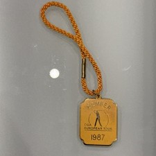 Member PGA European Tour 1987 Official Badge