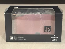 NIB Anon Sync Goggles Perceive Sunny Red 14% S3 + Bonus Lens Cloudy Burst 59% S1
