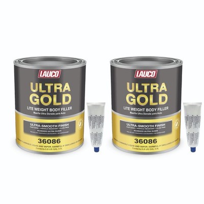 Ultra Gold Lightweight Body Filler   Premium Auto Dent & Scratch Repair Putty