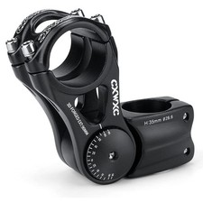 Adjustable MTB Stem 31.8mm 70 Degree - 90/110/145mm Bike Stem Riser for Handl...