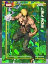 Iron Fist - 2026 Topps Chrome Marvel Green Sapphire #56 64/99
