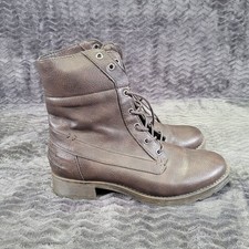 G.H. Bass  Co Patrice Size 8M Women's Fold Over Brown Manmade Material Boots