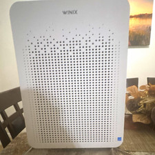 Winix C545 True HEPA Portable Air Purifier, Wi-Fi, Auto Mode, Timer, White