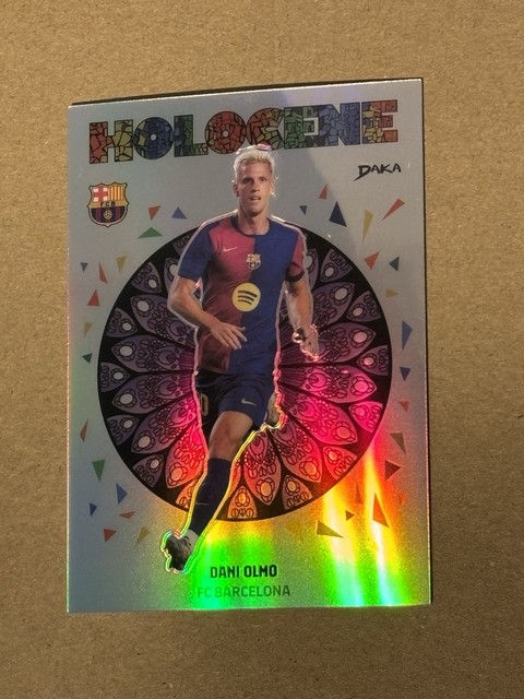 DANI OLMO /45 DAKA HOLOCENE FC Barcelona 2024-25 One & Two Hobby Box
