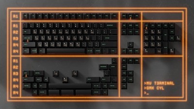 GMK MV T3RMINAL CYL Base Kit Keycaps Factory Sealed New FPTK2010