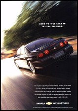 2003 Chevrolet Impala Ls Vintage Advertisement Print Art Car Ad J270