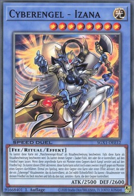 YuGiOh Cyberengel - Izana SGX1-DEE12 Common Neu 1st