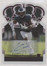 2021 Panini Chronicles Crown Royale Rookie Pink 2/25 Kenneth Gainwell Auto 1a3l