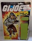 Vintage 1983 GI Joe Cobra Major Bludd Original Full Card 100% Complete