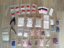 Nageltip / Künstliche Nägel - Sammlung - mit Zubehör - viele Teile