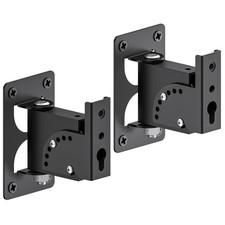 Metal Universal Speaker Wall Mount for Surround Sound Speaker Mounts - Swivel...