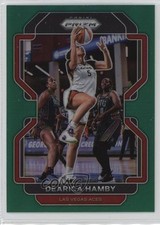 2022 Panini Prizm WNBA Green Prizm Dearica Hamby #15 5w0