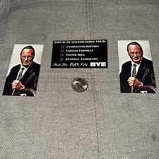 3 Cult Of Jim Cornette Cards.  Thank You F You Bye! WWF Vintage NWA WCW