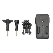 Action Camera Backpack Clip 360 Degrees Rotating Backpack Strap Fixing Clamp Wit