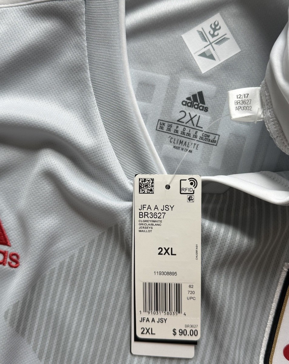 2018/19 Japan Away Jersey #9 Okazaki 2XL adidas World Cup Soccer