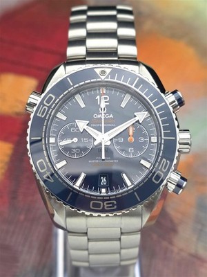 2025 Omega Seamaster Planet Ocean Chrono 600m 215.30.46.51.03.001 Box & Papers