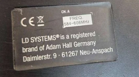 LD Systems ECO 16 HHD Funksystem Mikrofonfunkempfänger - Bild 3 von 3