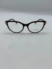 Versace Eyeglasses VE3270Q 5300 54mm Transparent Brown Crystal / Demo Lens