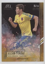 2015 Topps Apex Gold Auto /50 Dillon Powers #63 Auto
