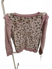 Justice - Girl's pajama sweatshirt - cats - cat nap - Size 10 - EUC