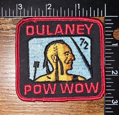 Baltimore Area Council Dulaney District Pow Wow 1972 Vintage BSA Patch