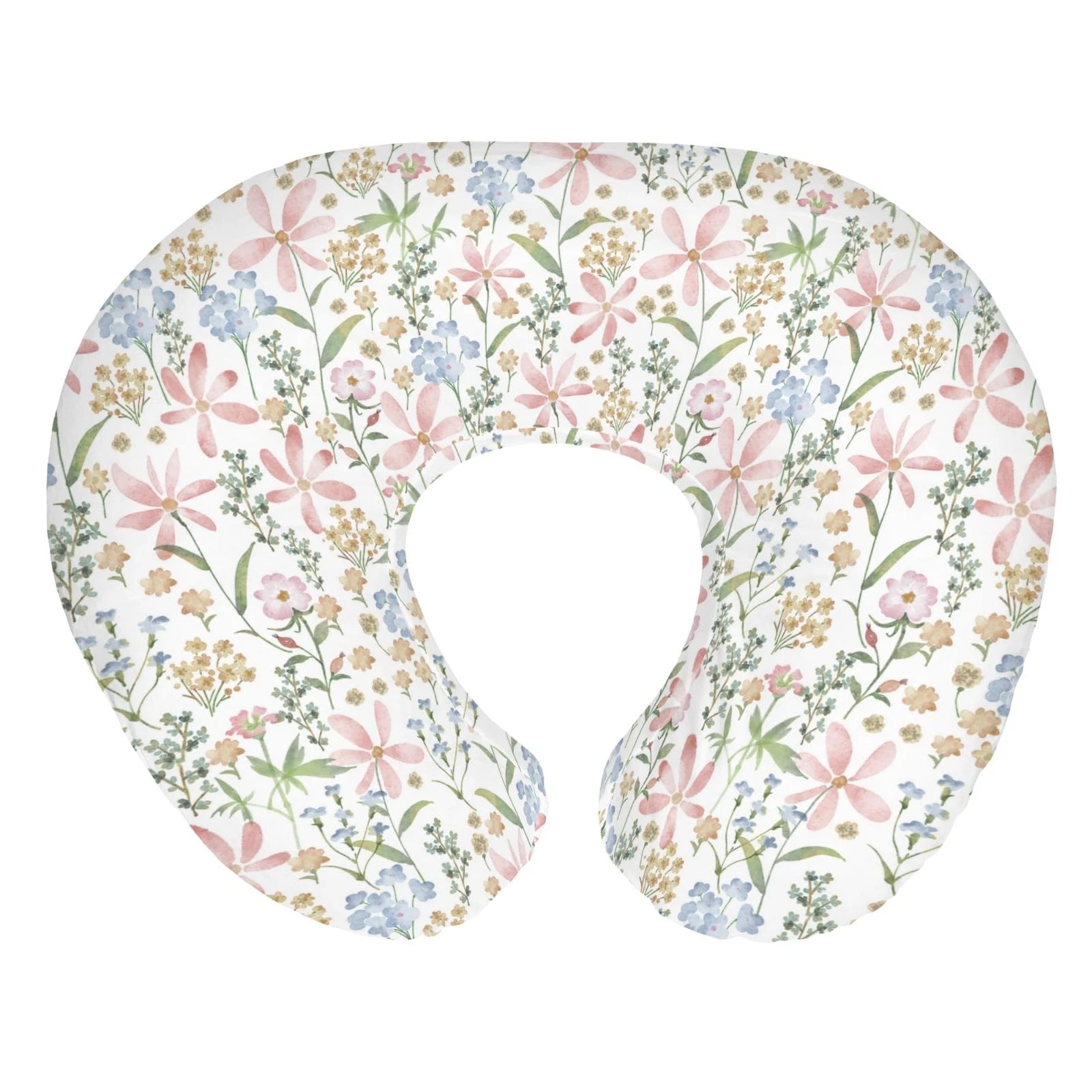 Boho Floral Baby Nursing Pillow Covers for Boy Girl Pink Blossom Leaves Nursi...
Opens in a new wind