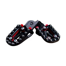 Fasst Impact Moto Pegs Black/Red FP-100CR-RED