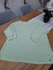 Super schöner mintfarbener Damenpulli von Cecil Größe L 3/4 Arm TOP 