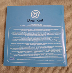 Jet Set Radio for Sega Dreamcast Complete with Manual, UK PAL