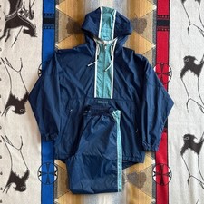 Vintage Y2K Women  s Nike Windbreaker Track Suit Size Large 12-14 Pants Jacket