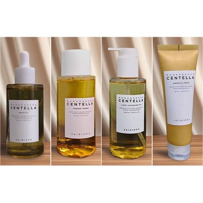 SK*IN-10|04 Madagascar Centella Light Cleansing Oil/ Toning Toner/Ampoule Foam