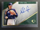 Nolan Ryan 2024 Topps Diamond Icons On Card Blue Auto 12/25 Houston Astros HOF