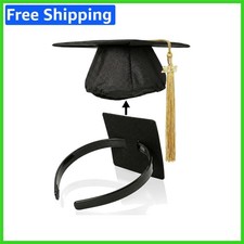 Firm Anti-Fall Graduation Cap Headband for Perfect Hairstyle During Ceremonies