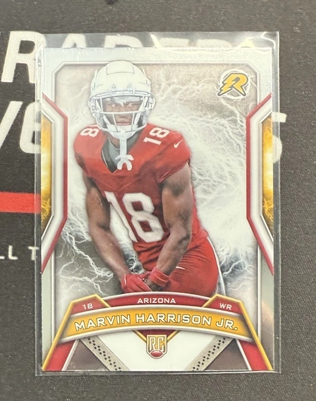 Marvin Harrison Jr. Topps Resurgence #102 Purple Surge