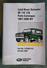 Land Rover Defender 90 110 130 L315 1987-2006 Factory Parts Catalogue Vgc V8 Tdi