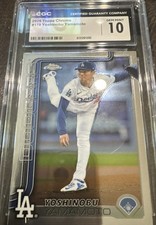 2025 Topps Chrome - Yoshinobu Yamamoto #179