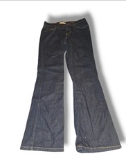 Tommy Hilfiger Jeans Juniors Size 7R Blue Dark Wash Bootcut Denim Y2K