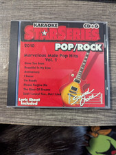 Sound Choice Karaoke CD G SC-2010 Star Series Pop Rock Male Pop Hits Volume 1