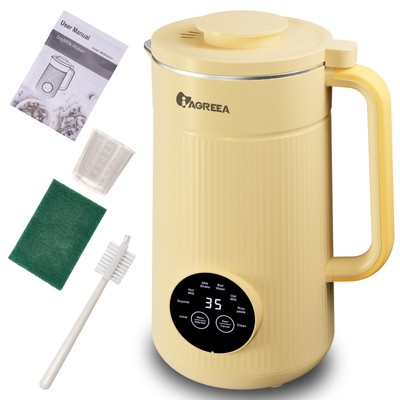 8 in 1 Touch Screen, 35oz Nut Milk Maker For Homemade Milkshake/Almond/Nut/Wa...