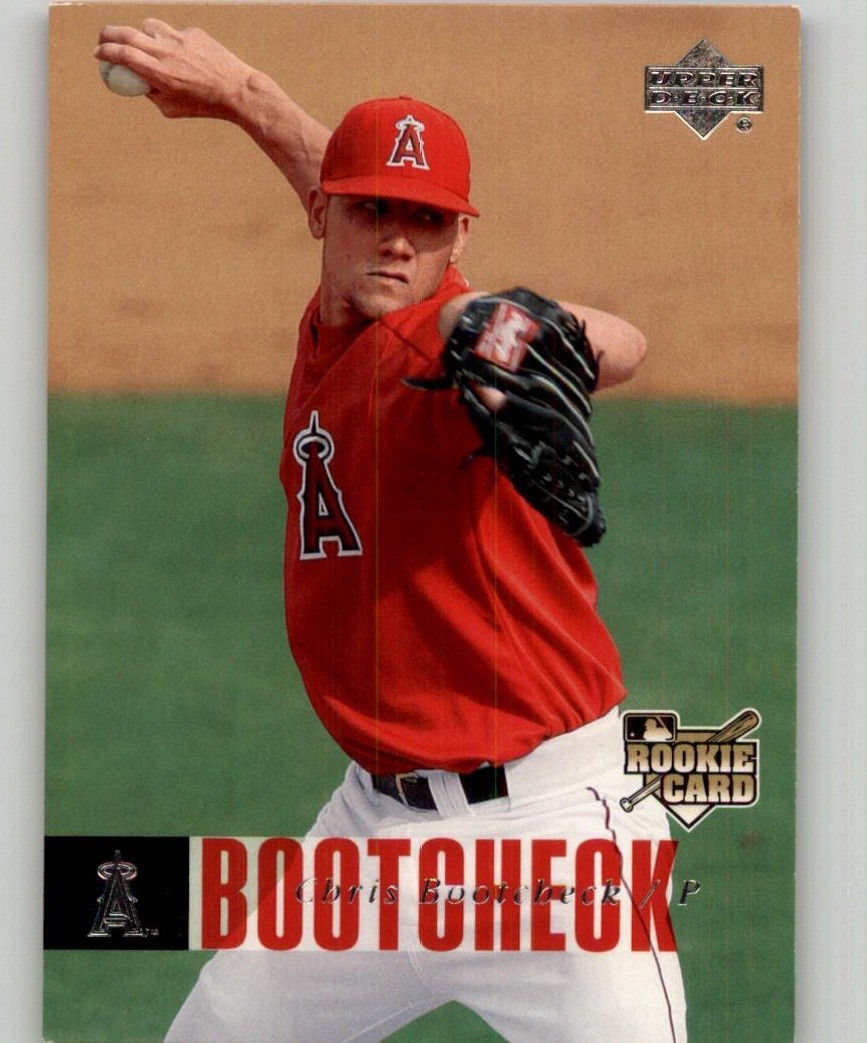 2006 Upper Deck Chris Bootcheck #654 Los Angeles Angels