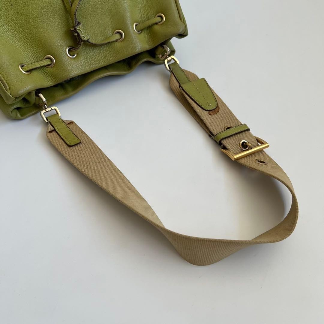 PRADA VITTELLO LEATHER ONE SHOULD BAG 527486 — image 6